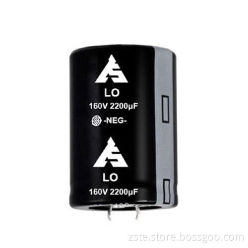Snap-in Aluminum Electrolytic Capacitor, LO, 160V/2200uF